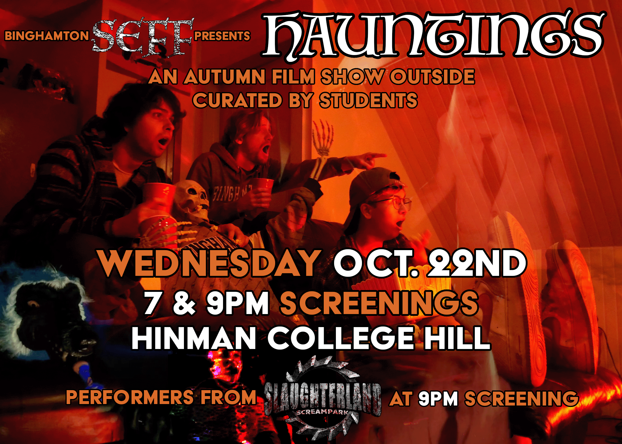 Hauntings Event Poster